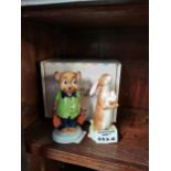 Wade Tom & Jerry ceramic mouse holding suitcases from the 'Wish you were here' collection ltd