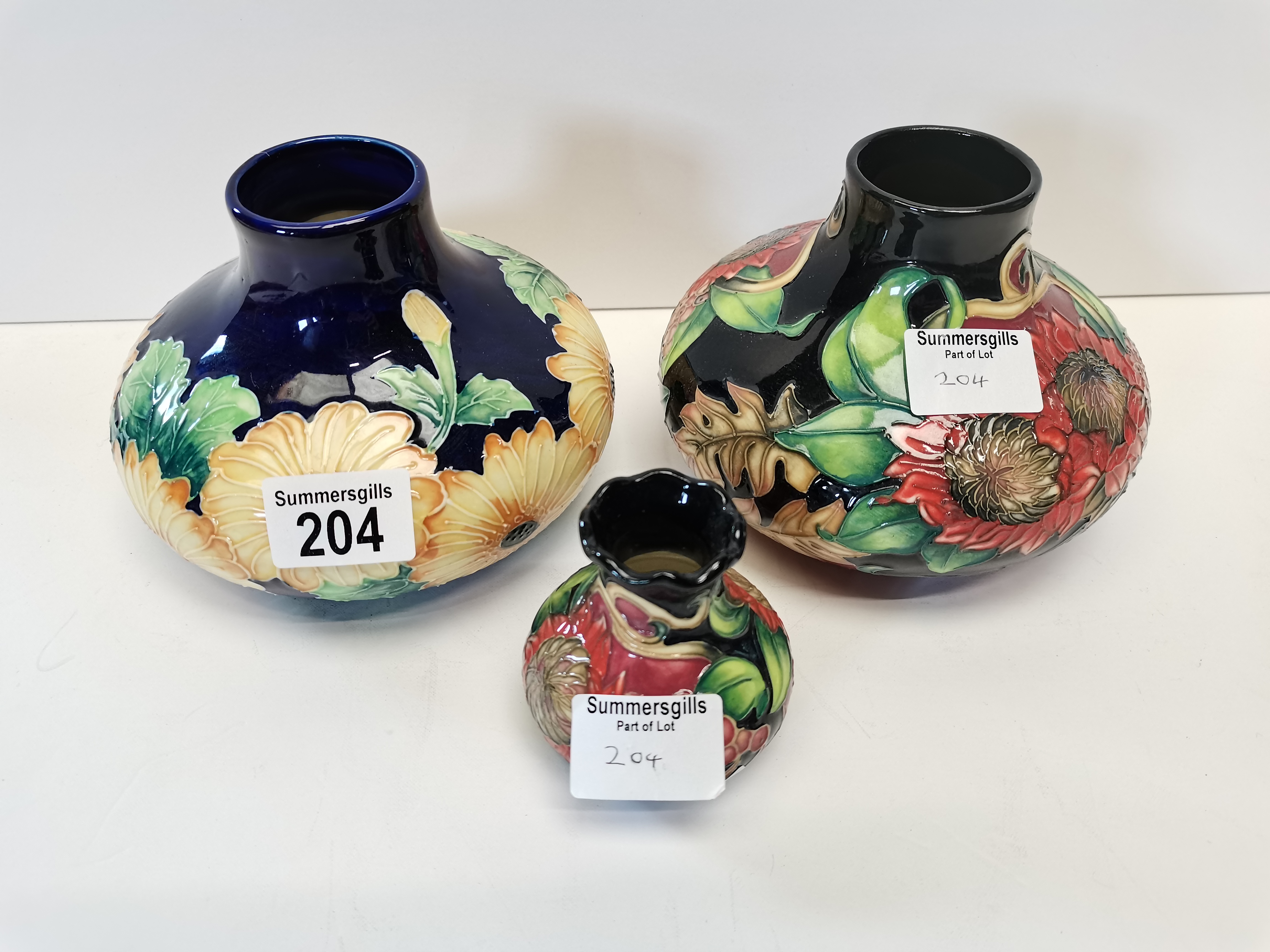 X3 Tupton ware vases