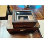 Antique Sewing and writing box