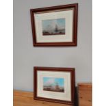 Seascapes x2 Condition Grade:  B Good: In good condition but possibly some slight