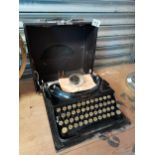Imperial Typewriter in case Made in Leicester