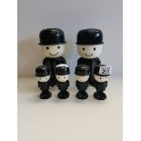 Vintage Spiller's Homepride figures x 6