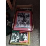 x3 boxes of theatrical memorabilia incl, magazines, programmes etc some signed