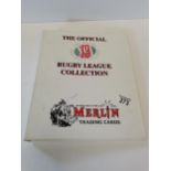 Album of Rugby league Merlin trading cards