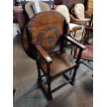 Oak monks bench / tableCondition StatusCondition Grade:  B Good: In good condition but possibly some