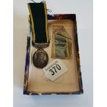 War medal for efficient service militia. Sign P.H.Rippon R'sigs (2339084)
