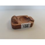 Mouseman Ashtray - good condition