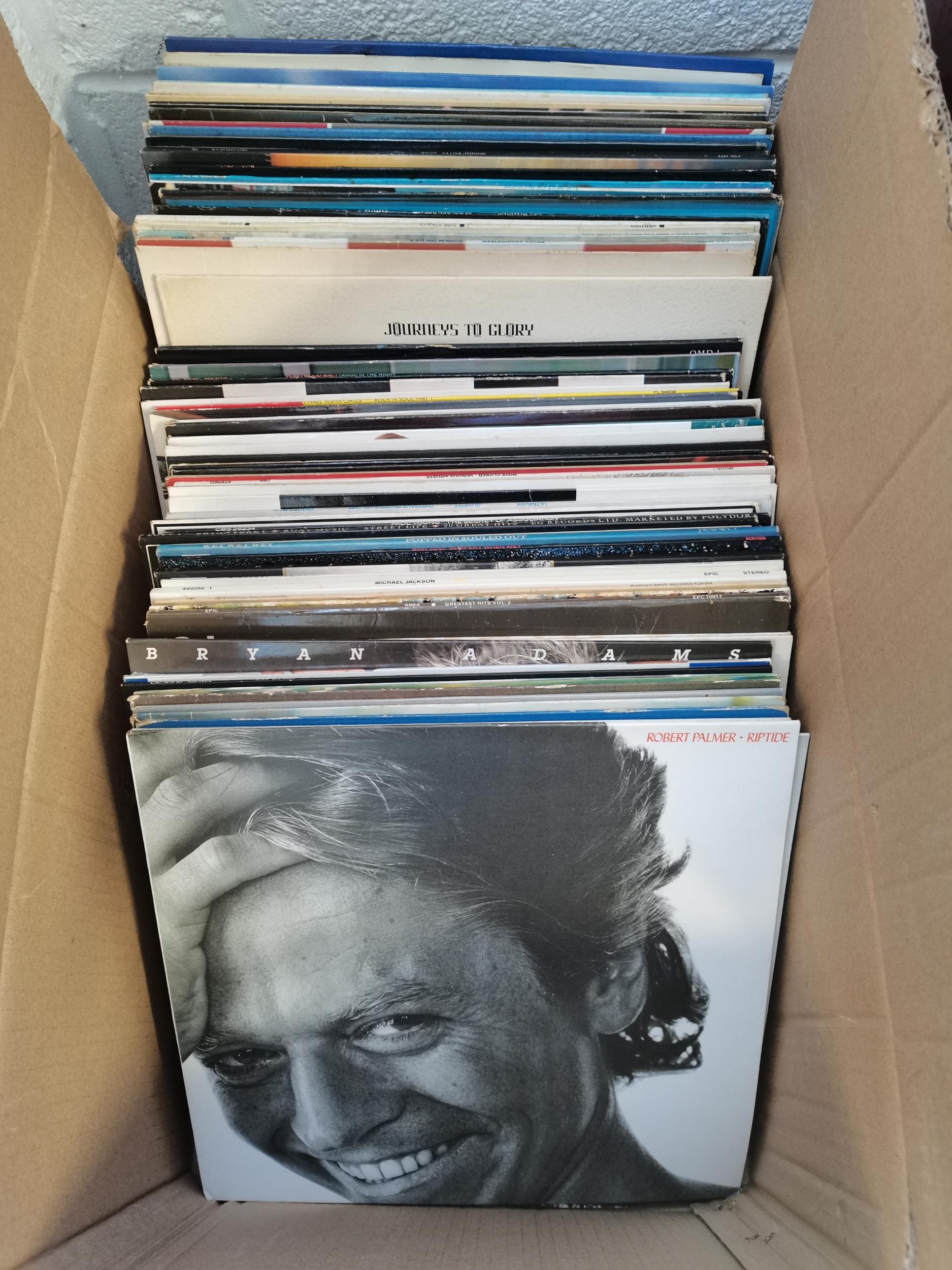 1 Box of LP Records