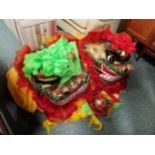 x2 Chinese dragon costumes