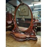 Victorian mahogany dressing table mirrorCondition StatusCondition Grade:  B Good: In good