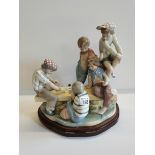 Nao figure - 'Boys playing Cards' Condition Grade:  A Excellent:
