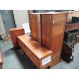 x2 teak sideboards and chest of drawersCondition StatusCondition Grade:  C Fair: In fair condition