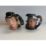 x2 Royal Doulton toby jugs