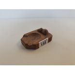 Mouseman Ashtray - good condition