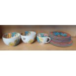 Rosen Thal studio line x2 bowls, x1 cup, x 2 plates 5 saucers