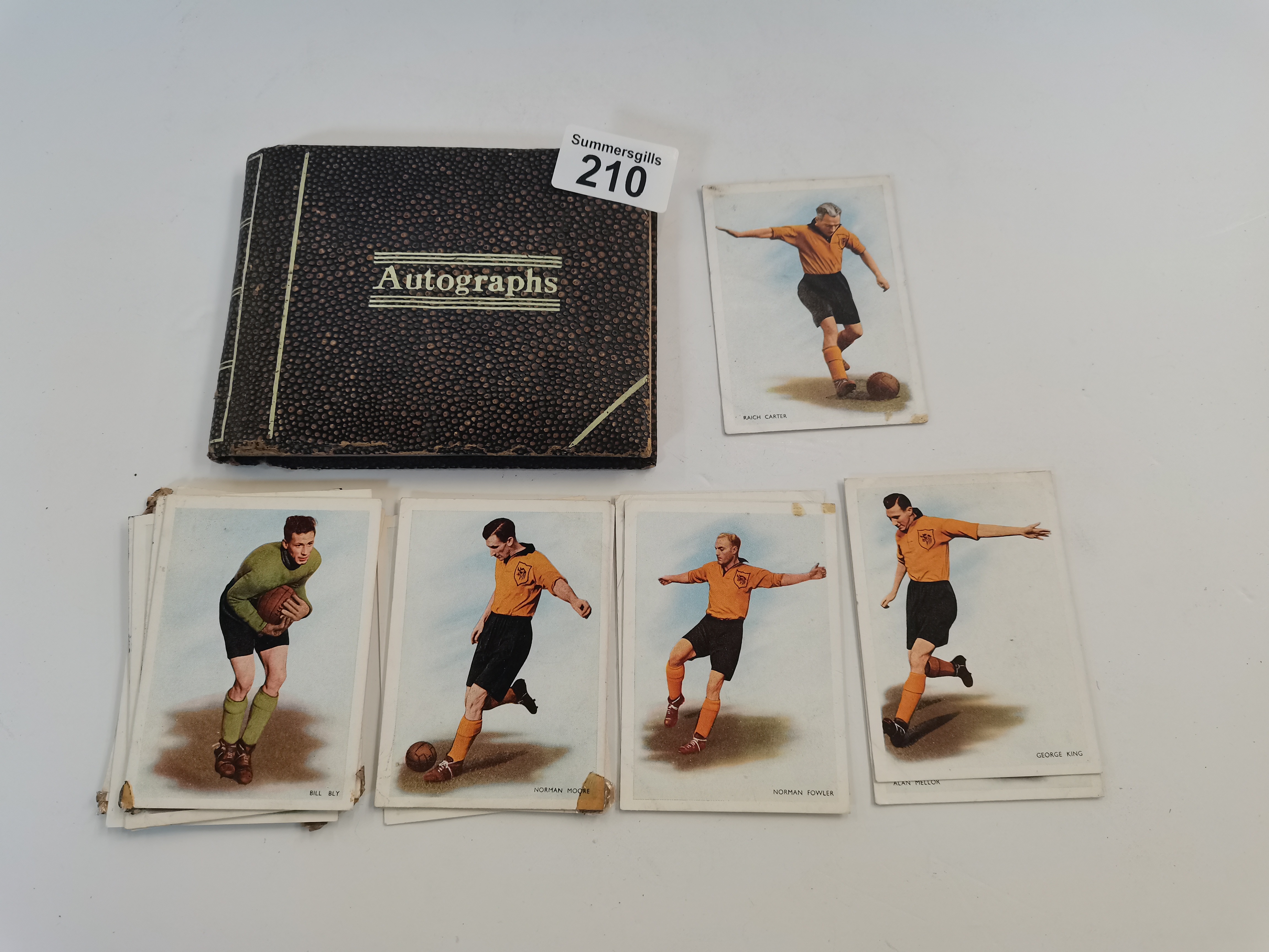 Hull city football cards and autographs