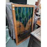 Stained glass window 1.3m x 85