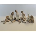 4 x Nao ballerina figures all exc. ConditionCondition StatusCondition Grade:  A Excellent: In
