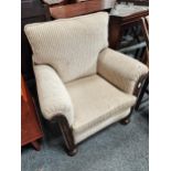cream armchairCondition StatusCondition Grade:  B Good: In good condition but possibly some slight