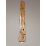 An early Black Forest style stick barometer