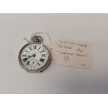 Swiss made wind up INDIA pocket watch