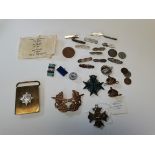 Masonic Canadian medal, French medal plus other medals etc