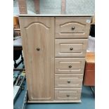 Modern cupboard with drawers