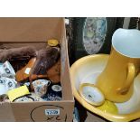 2 x boxes incl "Empire Ware" jug and bowl set, chi