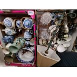Misc items incl ornate chess pieces, large tools,