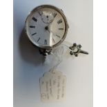 Silver cased liiinois watch co.