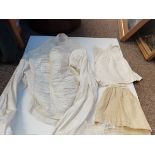 Early linen and Childs clothes