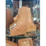 A Pair of Mouseman bookends - very good condition