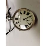 Silver cased Chester 1889 pocket watch G Aaron and