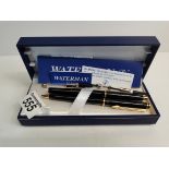 A set of Watermans pens in box