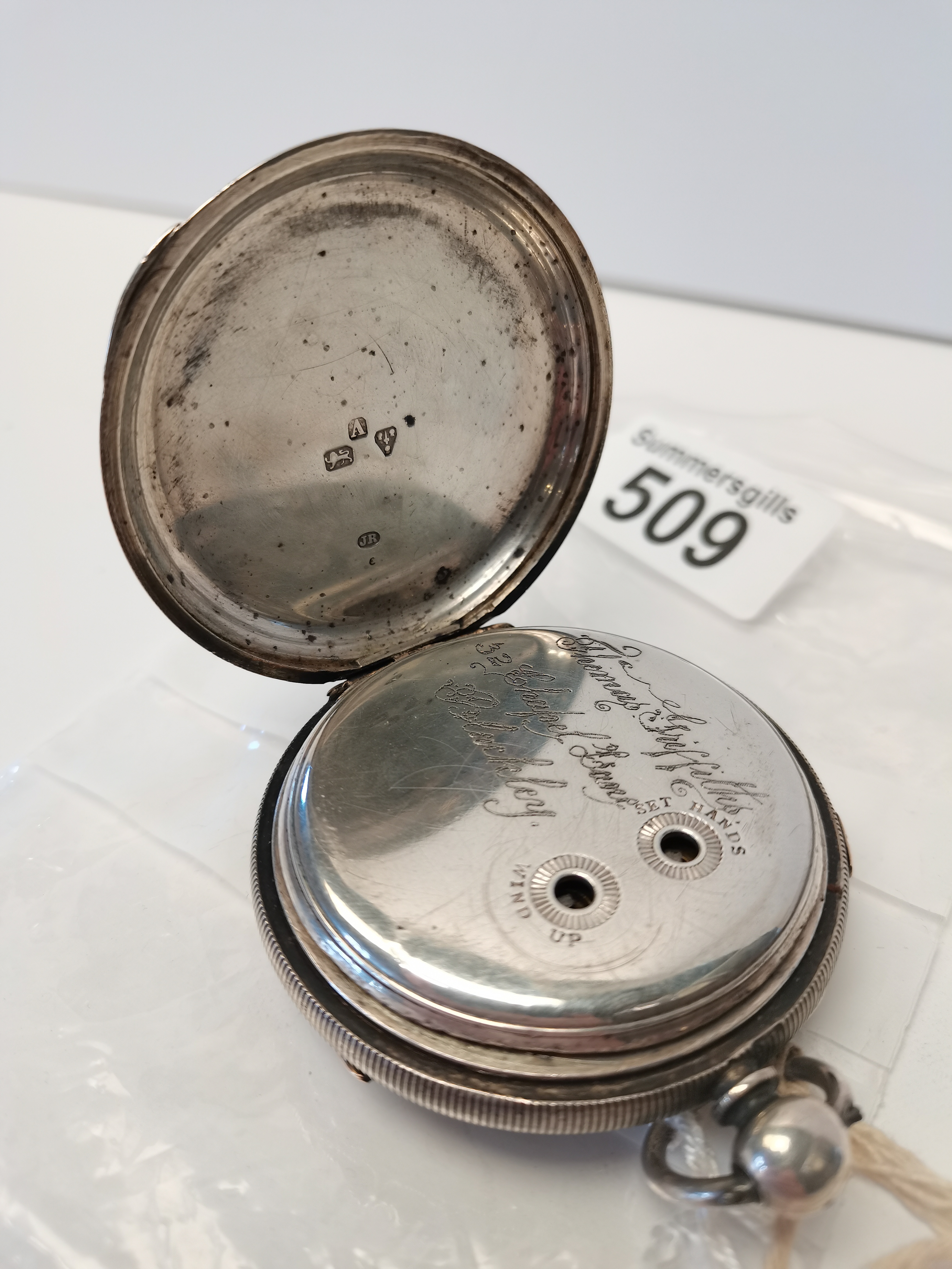J Goodman Manchester silver case not working - Image 3 of 4