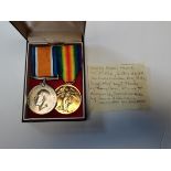 2 x medals Joseph Henry Harper pte 50346 the kings Liverpool reg