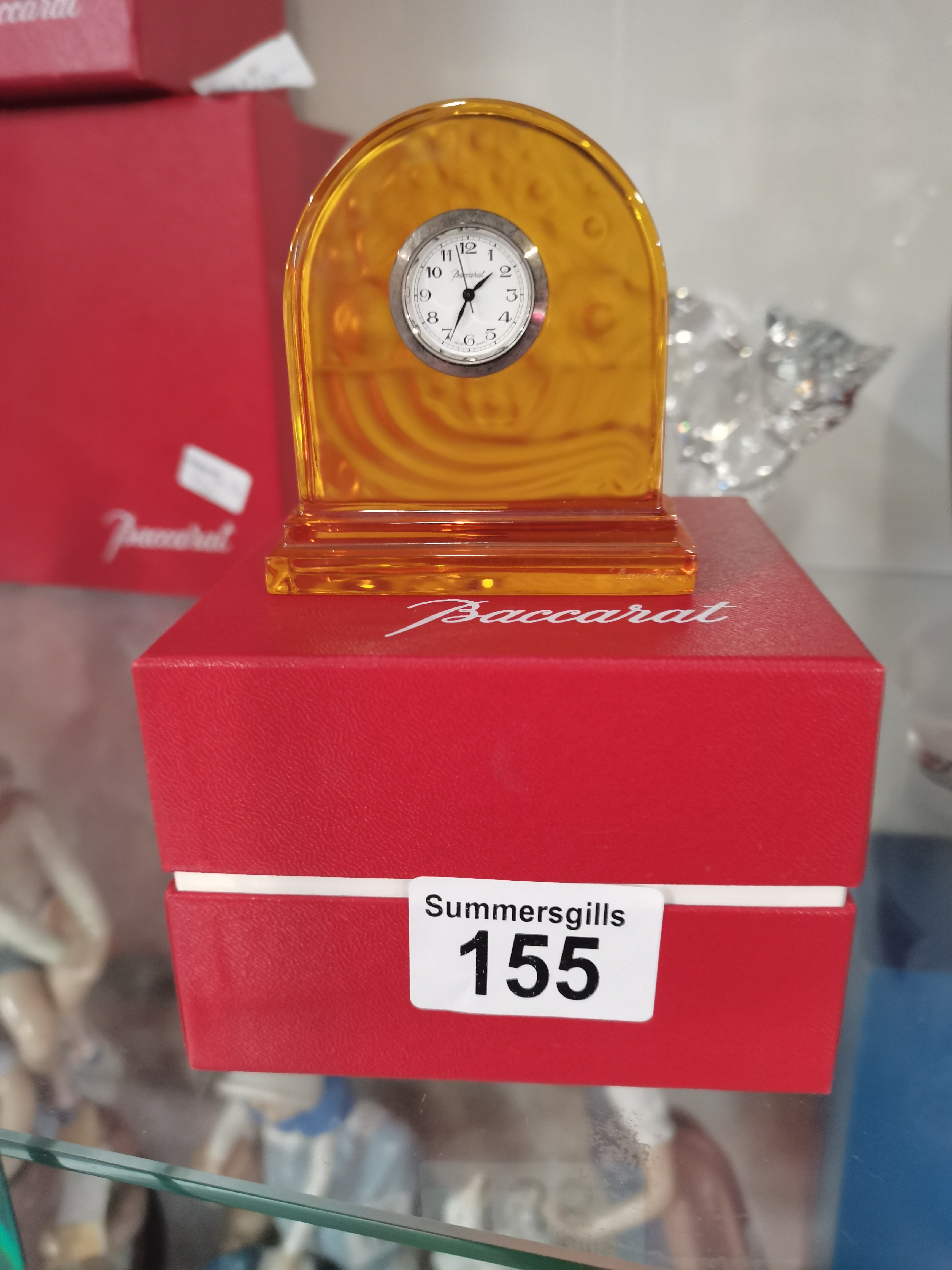 Small Baccarat Mantle clock