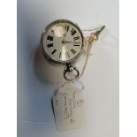 Silver Chester 1889 pocket watch