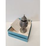 Indian Style Silver Pepper Pot 1830