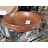 Mouseman nut bowl