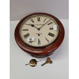 A.W Boatman wall clock