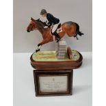 Royal Worcester model ' Stroller and Marion Coakes'