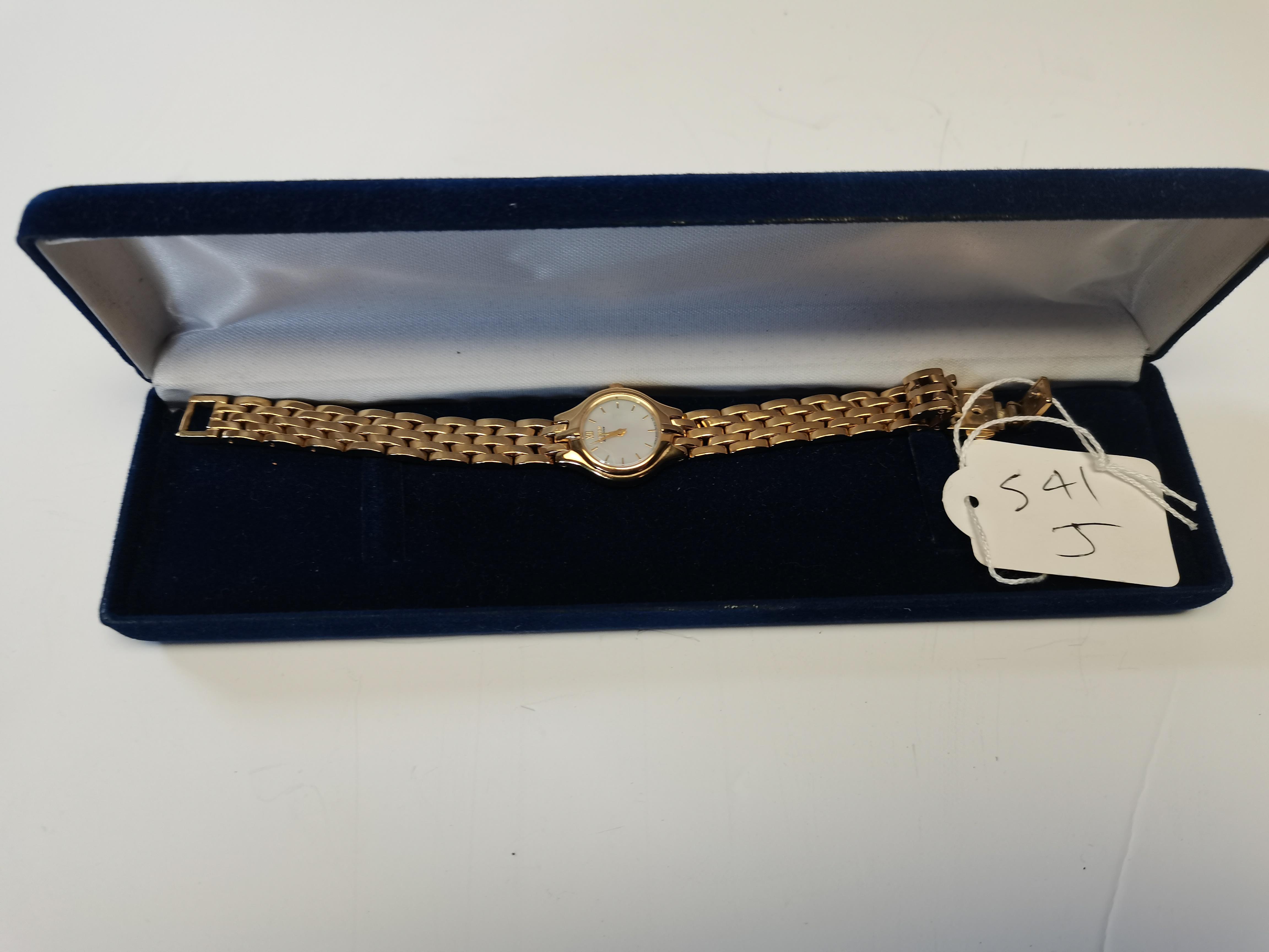 Gold plated ladies wrist watch Citizen