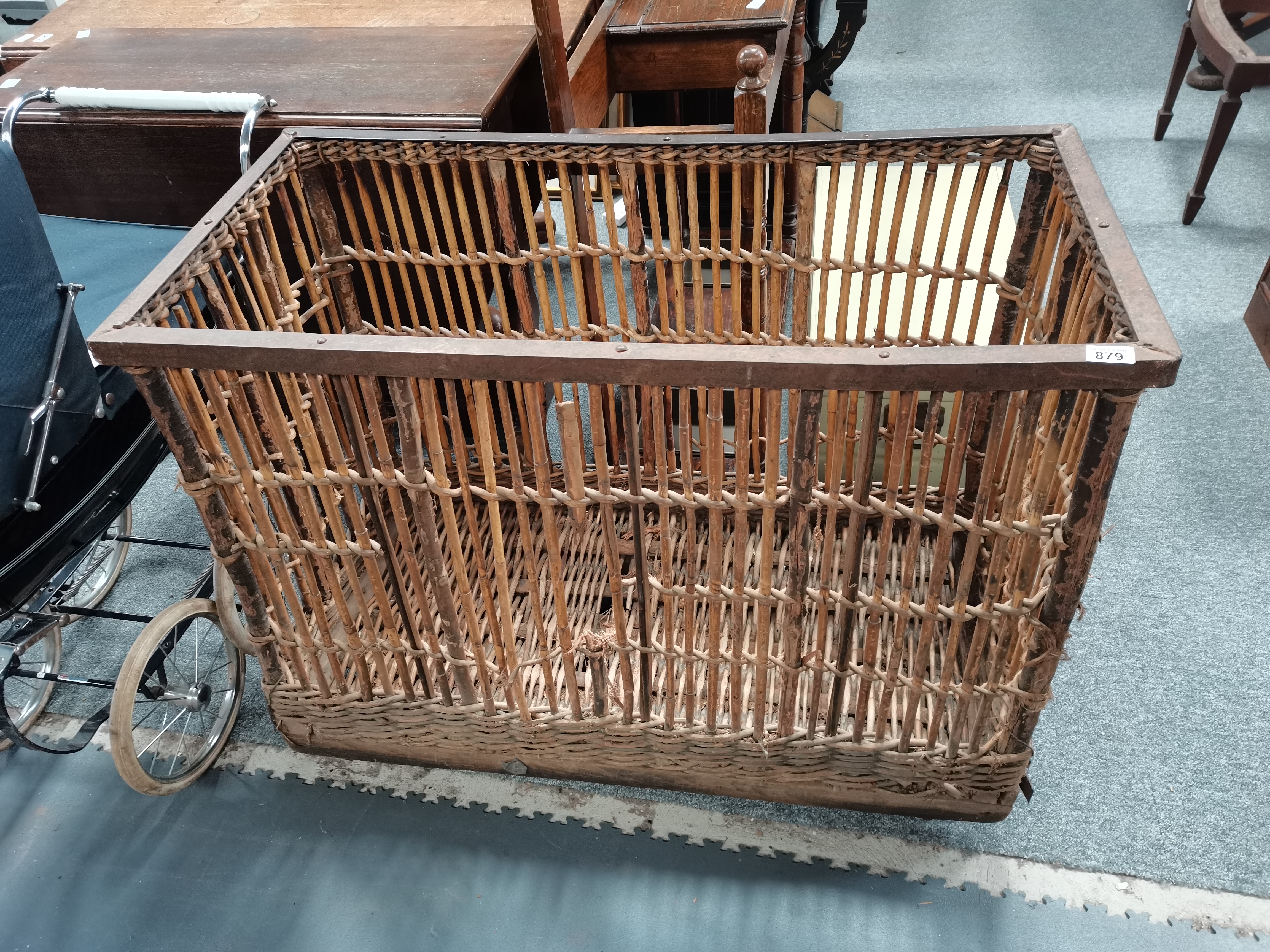 Vintage Mill wool trolley