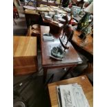 Georgian mahogany tea table