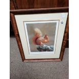 Robert E Fuller Limited Edition Signed Print of Squirrel Nutkin