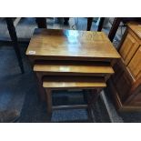 Mouseman Nest of tables - excellent condition