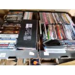 2 x boxes of DVDs incl Star Trek