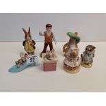 X7 Beatrix Potter figures