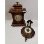Barometer and Mantle Clock
